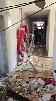 Последствия взрыва в Ставрополе сняли на видео