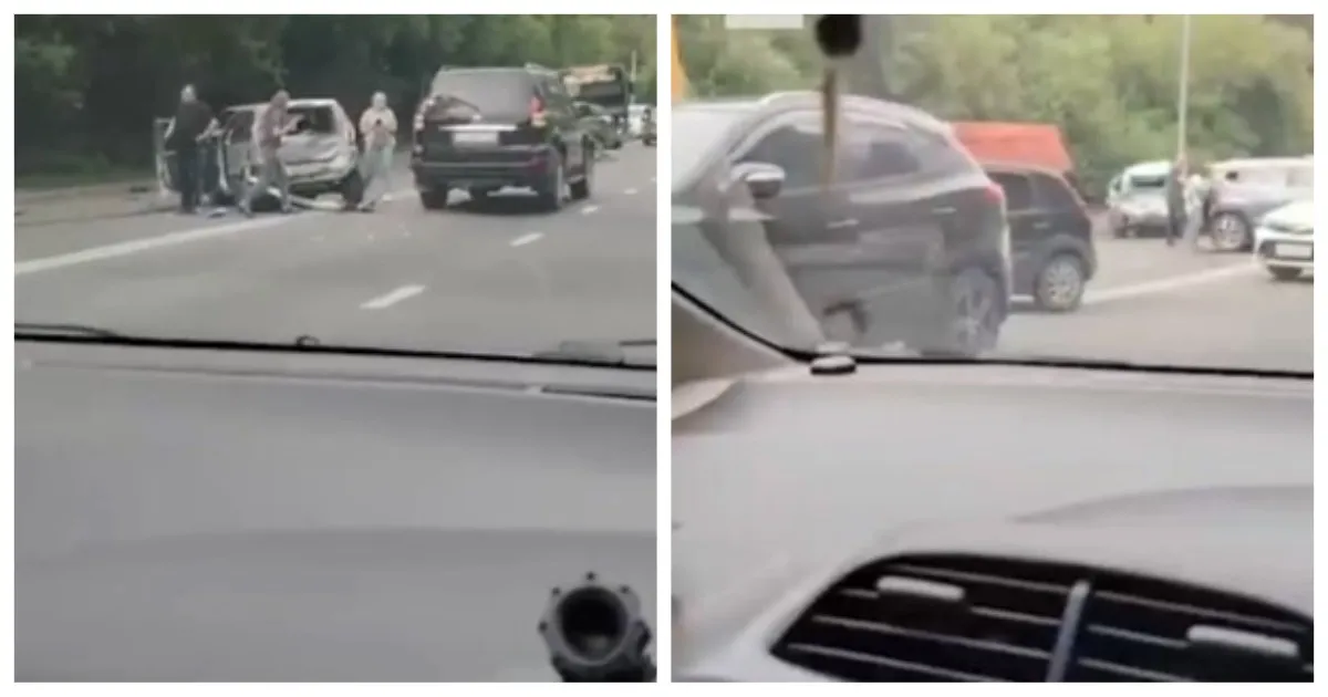 В Кемерово произошло ДТП с 27 автомобилями В Кемерово произошло ДТП с 27 автомобилями