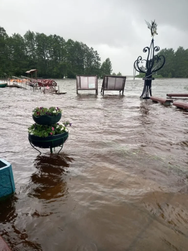В Петербурге поднялся уровень воды из-за непогоды