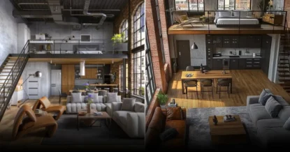 Три акцента для скромной квартиры: плед, необычный стол и подвесная зелень