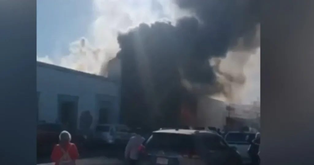 Взрыв произошел в магазине в Мексике