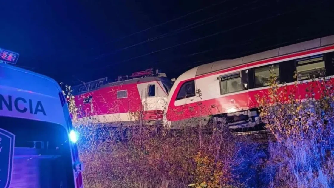 Два поезда столкнулись у Братиславы
