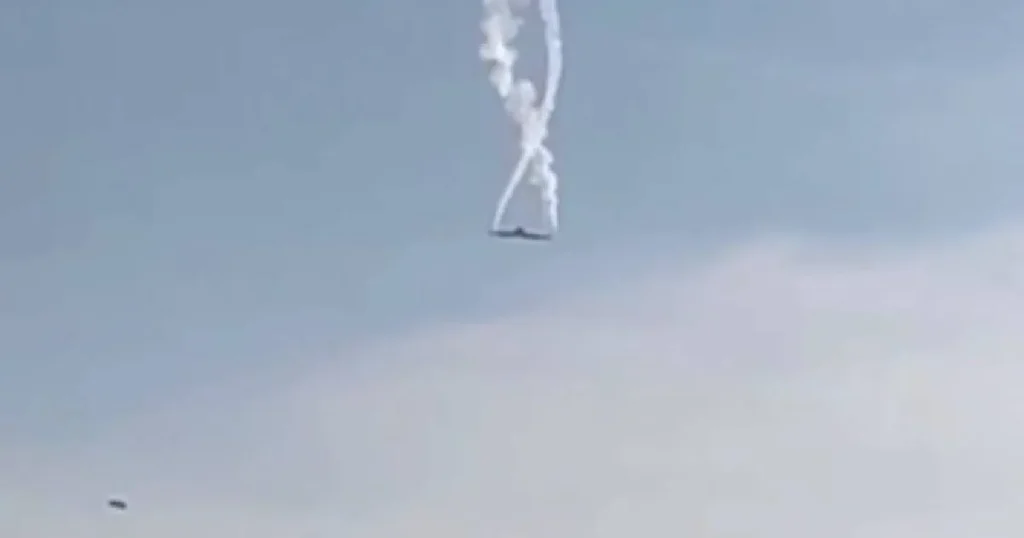 Турецкий самолет разбился у границы с Грузией