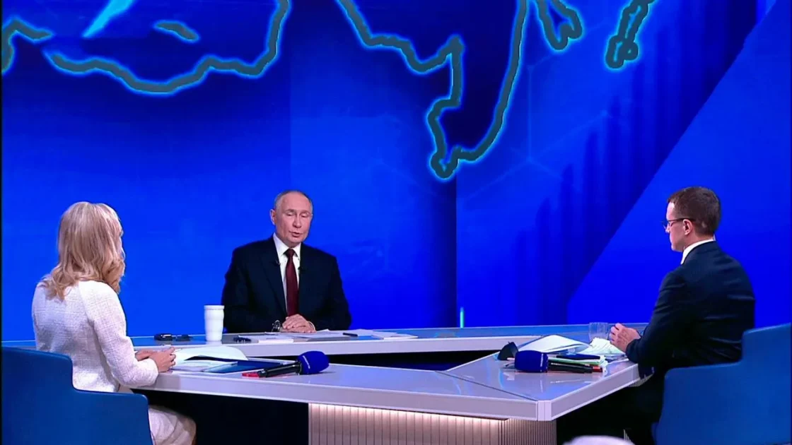 Путин оценил передачи про Украину на ТВ