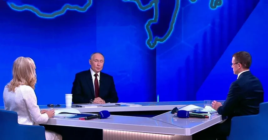 Путин оценил передачи про Украину на ТВ