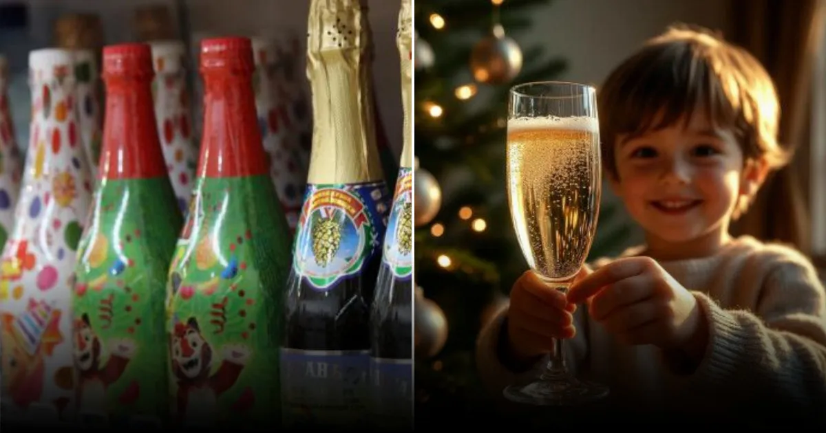 Психологи предупредили об опасности детского шампанского