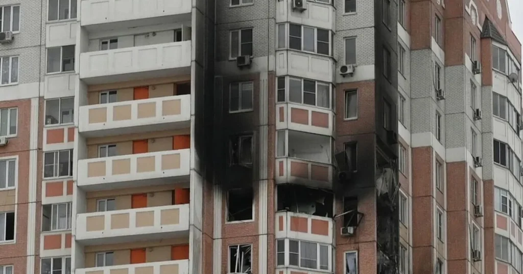 Подъезд может обрушиться в многоэтажке в Ростове-на-Дону