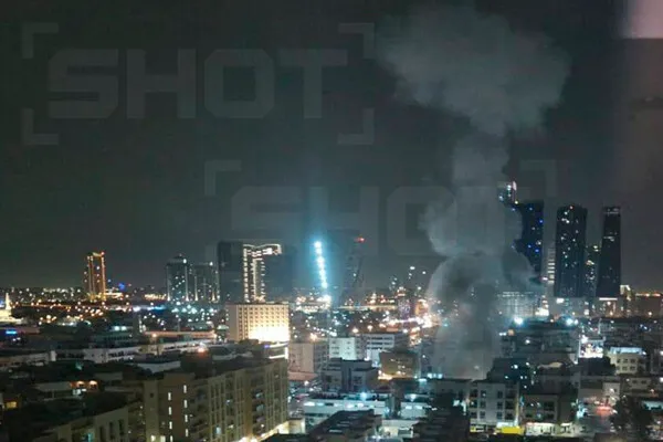 В Дубае произошел сильный взрыв