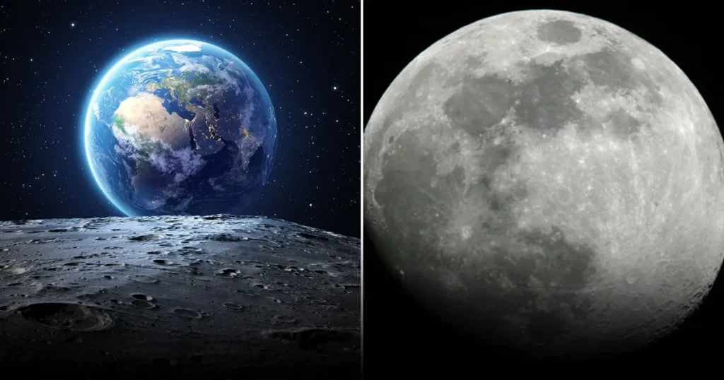 Закат Земли с лунных орбит: уникальный снимок космической миссии Артемида-2