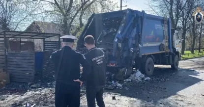 Взрыв прогремел в мусорном контейнере во Владикавказе