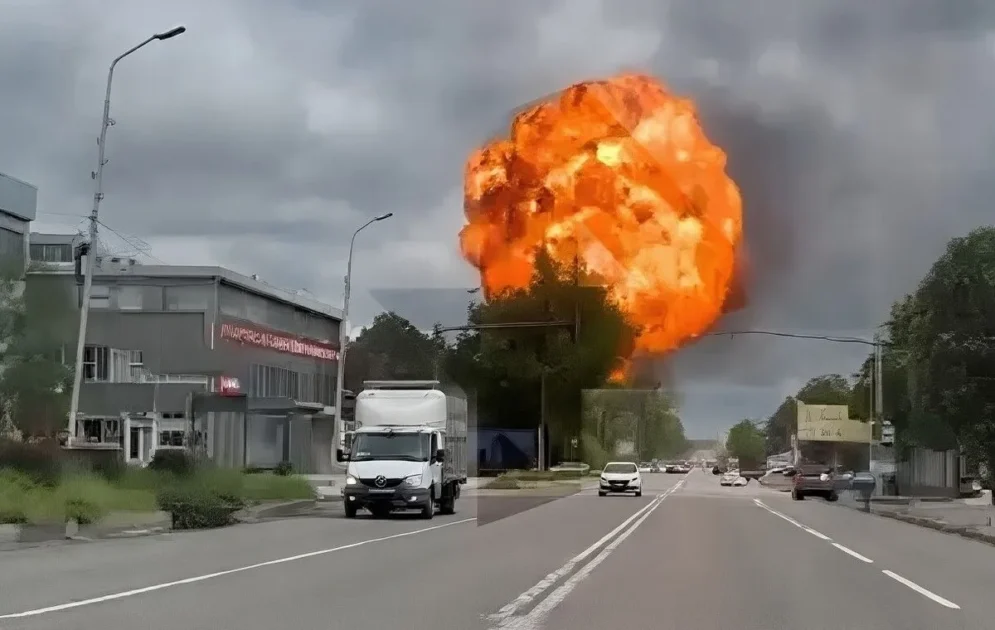 Взрыв при разгрузке газовоза произошел в Пятигорске