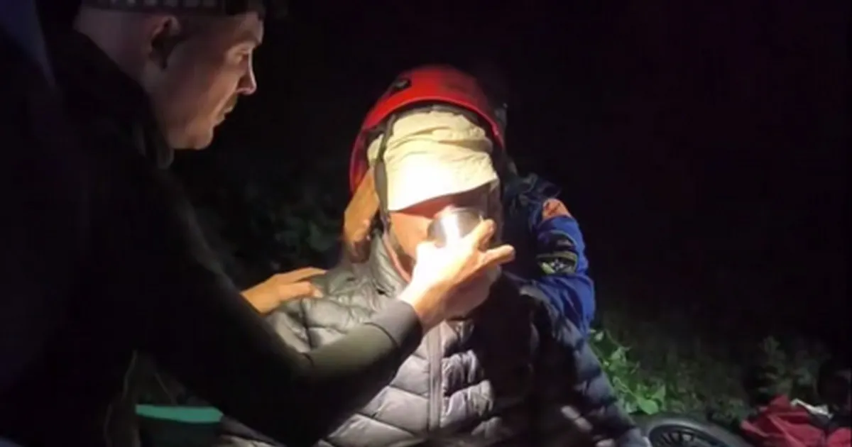 На Кавказе спасли туриста, у которого начался приступ хореи во время спуска с горы