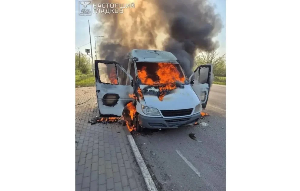 ВСУ ударили по микроавтобусу предприятия в Белгородской области