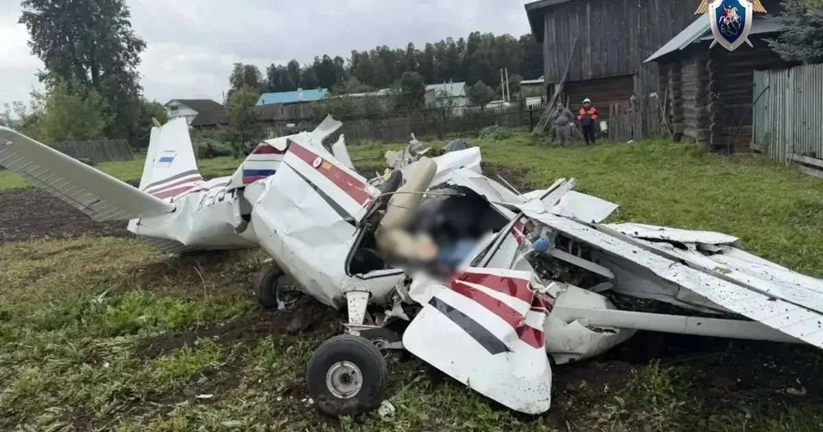 Самолет разбился в Татарстане